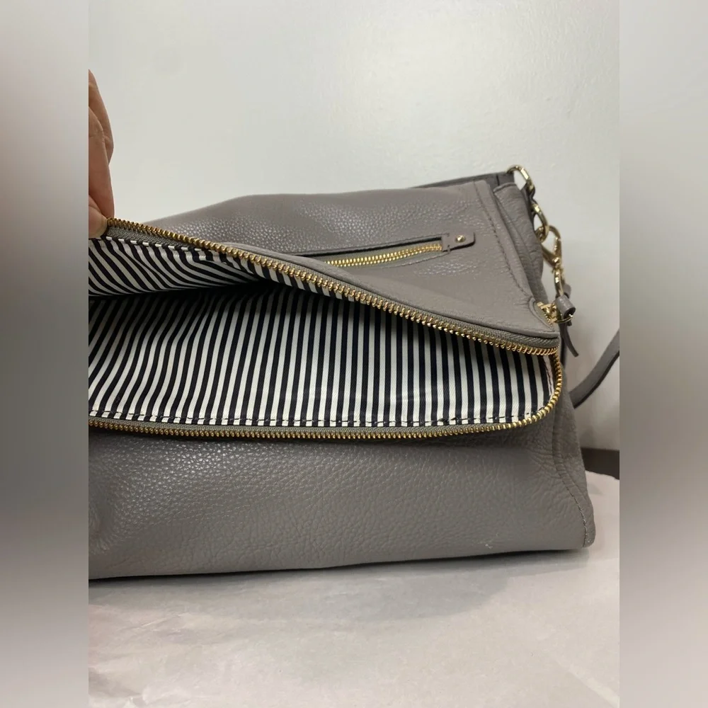 Kate Spade gray Top Handle Crossbody